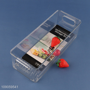 Factory Price Clear Plastic Storage Bins Food Snacks Fruit Organizers Bins