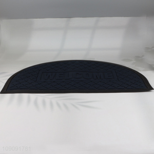 Hot selling semicircle welcome floor mat door mat for household