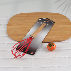 Good selling red kitchen gadget egg whisk egg beater  for household