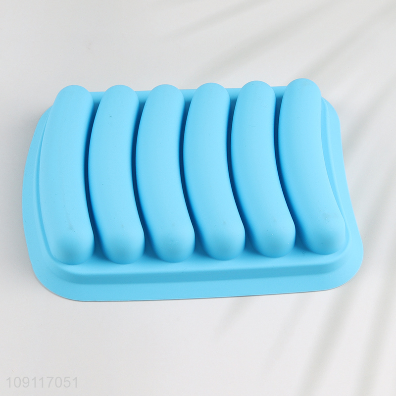 New Product Silicone Sausage Mold Homemade Hot Dog Baking Mold with Lid