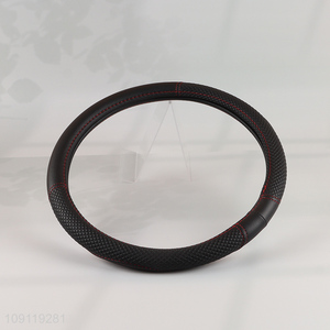 Factory Price Foamed Leather  Car Steering Wheel Protector Car Interior Accessories