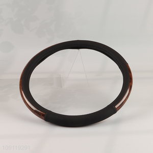 High Quality PVC Leather Car Steering Wheel Cover Anti-Slip Steering Wheel Cover