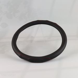 Hot Selling PVC Leather Steering Wheel Cover Durable Car Steering Wheel Cover