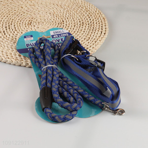 Wholesale No Pull Reflective Dog Harness and Leash Set for Large Dogs