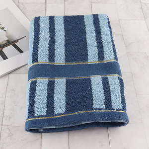 New Product Colorful Striped Bath Towel For Bathroom Hotel Spa