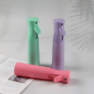 Top selling multicolor plastic cosmetic fine mist sprayer bottle