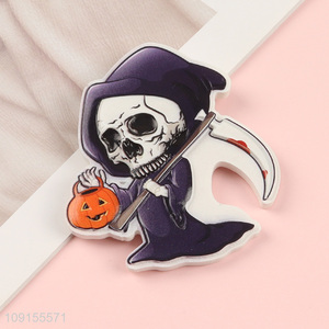 Yiwu market skull Halloween decoration fridge magnet refrigerator magnet