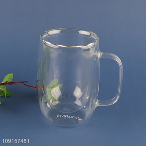 Top selling 350ml double wall drinking cup water mug water cup