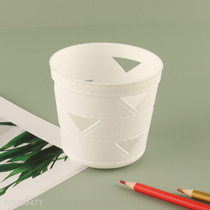 China products round plastic storage basket for home office