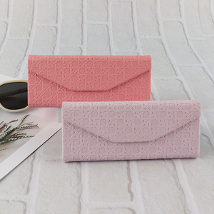 Factory wholesale multicolor triangle glasses box glasses case sunglasses case