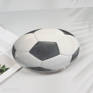 China Imports 10 Pieces Disposable Soccer Paper Plates Football Party Supplies