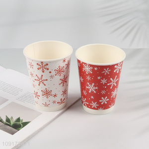 New Arrival Disposable Paper Cups Disposable Christmas Party Paper Cups