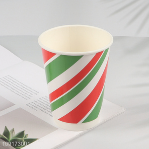High Quality Disposable Christmas Party Paper Cups for Coffee Juice