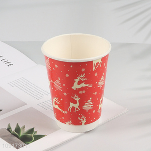 New Product Disposable Christmas Paper Cups Disposable Party Paper Cups