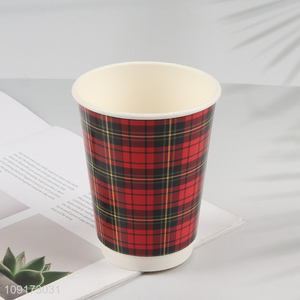 Good Quality Disposable Christmas Coffee Cups Disposable Holiday Paper Cups