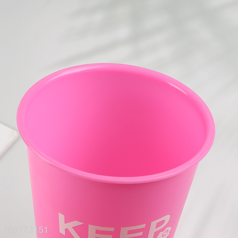 Online Wholesale Plastic Tumbler Disposable Plastic Tumbler With Lid & Straw