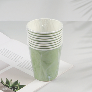 New Arrival 8 Pieces Disposable Paper Cups Party Coffee Treat Cups