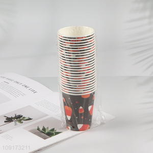 Factory Price 24 Pieces Disposable Paper Coffee Cups Holiday Paper Cups
