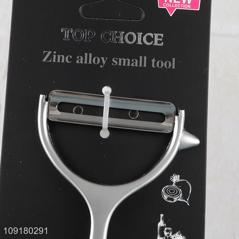 Hot Selling Stainless Steel Vegetable Fruit Peeler with Non-Slip Handle