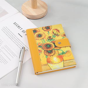 New Arrival A5 Notebook Custom Size Notebook PU Leather Cover Journal Notebook