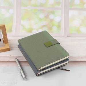 Wholesale A5 Notebook PU Leather Lined Journal Notebook Diary for Writing