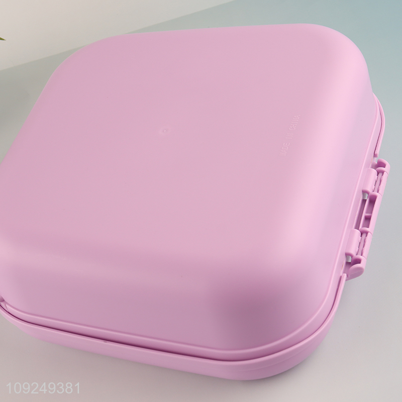 Wholesale Portable Plastic Bento Lunch Box and Water Bottle Set for Kids Toddlers