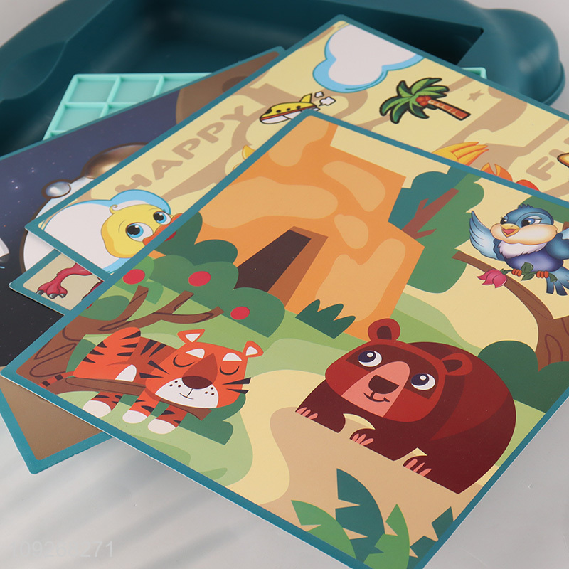 High quality children desktop sketchpad fun drawing board table for sale