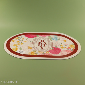 Hot selling flower pattern household anti-slip <em>floor</em> <em>mat</em> door <em>mat</em> wholesale