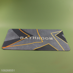 China factory rectangle non-slip bathroom <em>mat</em> <em>floor</em> <em>mat</em> for sale
