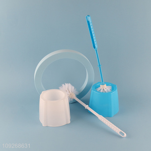 New arrival home <em>bathroom</em> <em>accessories</em> plastic toilet brush with long handle