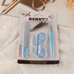 Factory supply personal care nail care <em>manicure</em> kit for sale