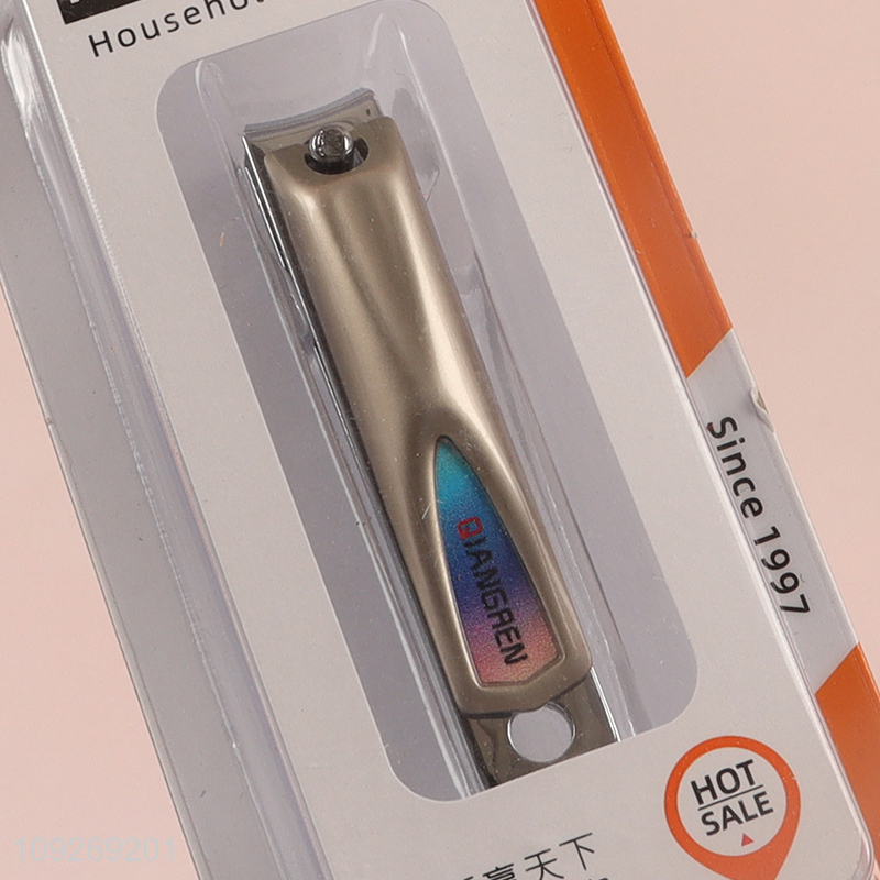 China Imports Sharp Carbon Steel Nail Clippers with Curved Blade