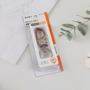 Hot Selling Zinc Alloy Metal <em>Key</em> Ring Heavy Duty Car <em>Key</em> <em>Chain</em> Keyring