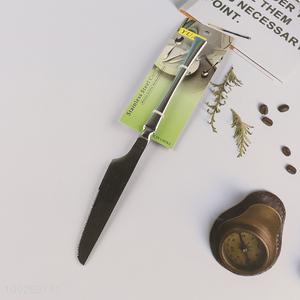 Popular products stainless steel cutlery dinner knife for sale