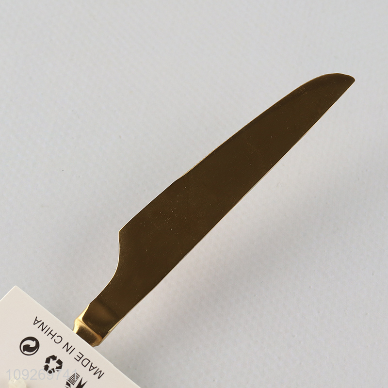 Hot products durable stainless steel cutlery dinner knife for sale