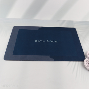 China factory rectangle anti-slip household <em>floor</em> <em>mat</em> door <em>mat</em> for bathroom
