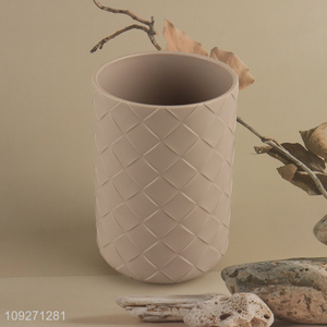 China supplier round plastic cup <em>bathroom</em> mouthwash cup