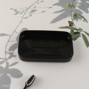 Hot items black plastic <em>soap</em> box <em>soap</em> <em>holder</em>