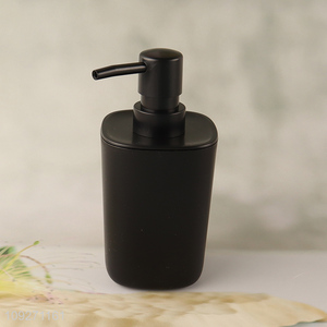 Good quality black <em>bathroom</em> <em>accessories</em> household liquid soap dispenser