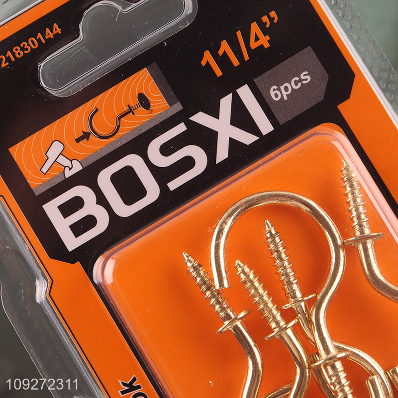 Low price iron hardware accessories self-tapping screws hooks set