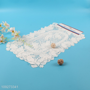 Hot selling hollow anti-slip dinner mat <em>placemat</em> table mats