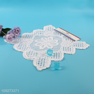China products polyester hollow tabletop dinner mat <em>placemat</em> table mats
