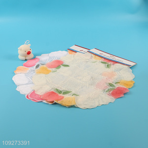 Factory wholesale 2pcs polyester dinner mat <em>placemat</em> table mats
