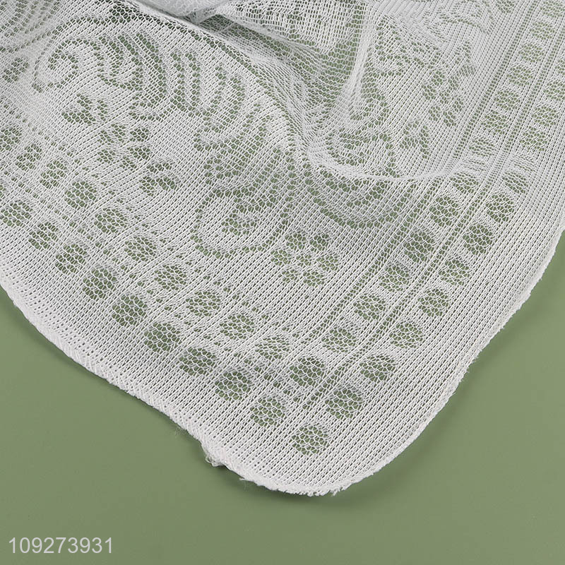 Yiwu market polyester home restaurant table cloth table decoration