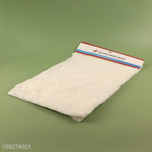 Popular products white polyester window curtain for room decor