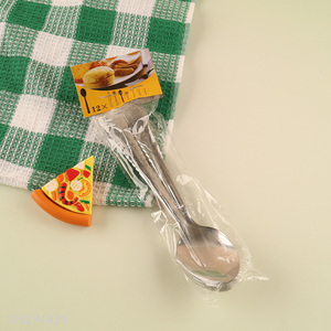 New product 12pcs stainless steel tableware <em>spoon</em> set