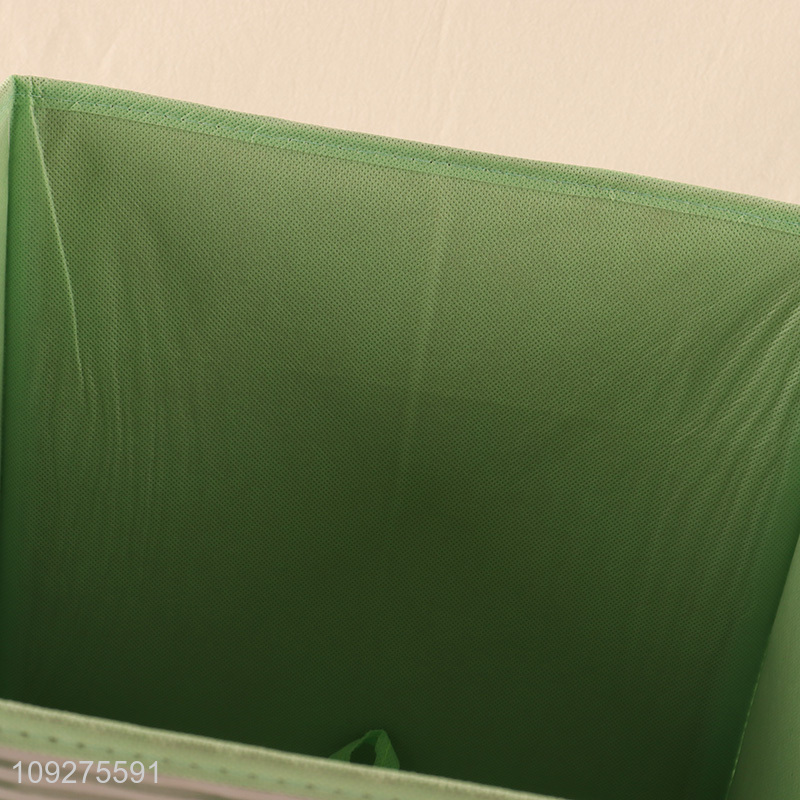 Yiwu market cartoon non-woven fabric storage basket