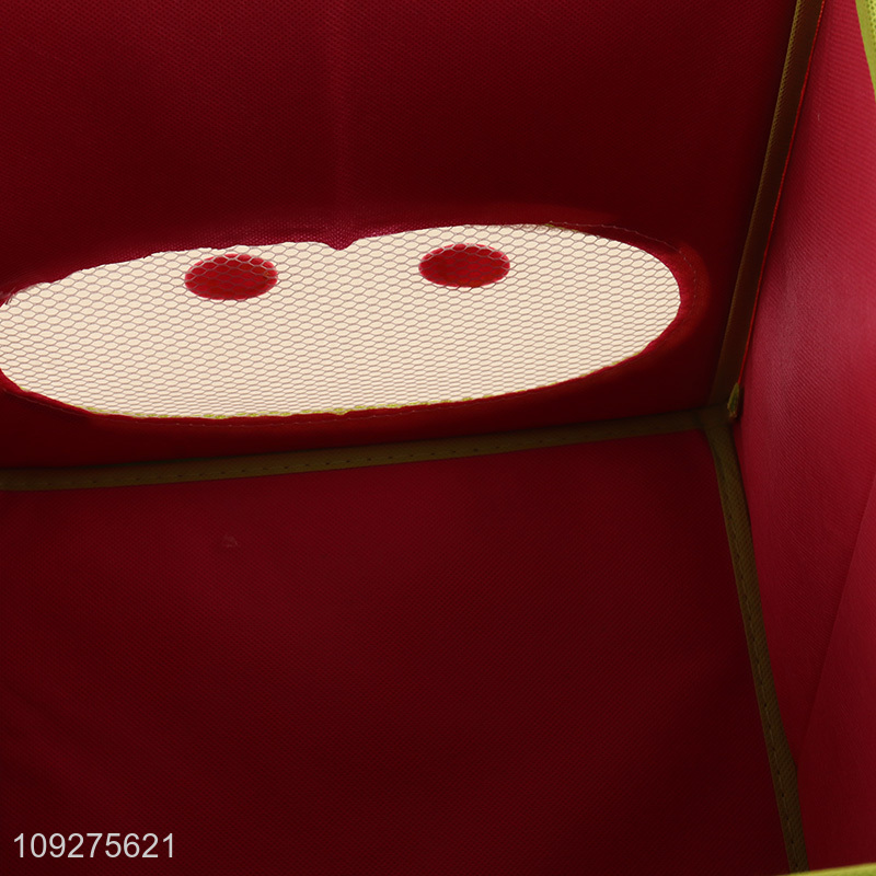 Top sale cartoon cow non-woven fabric storage basket