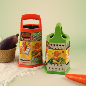 Low price 6sides kitchen gadget vegetable grater for sale