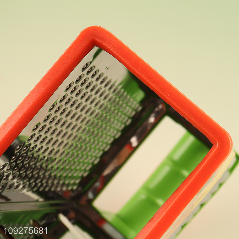China factory 4sides kitchen gadget vegetable grater for sale